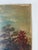 American Likely 19th Century American Folk Landscape Painting on Artist's Board Featuring River, Forest, and Mountain Scene.. For Sale - Image 3 of 10