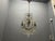 Italian Wrought Iron and Crystal Cage Chandelier, 1940s For Sale - Image 13 of 14