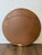 Vintage Rattan Round Mirror - Large Boho Style For Sale In San Diego - Image 6 of 6