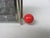 Red Bauhaus Nickel-Plated Picture in Wood, 1920s For Sale - Image 8 of 15
