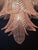 Large Italian Murano Pink Felci Glass Chandelier, 1990s For Sale - Image 18 of 18