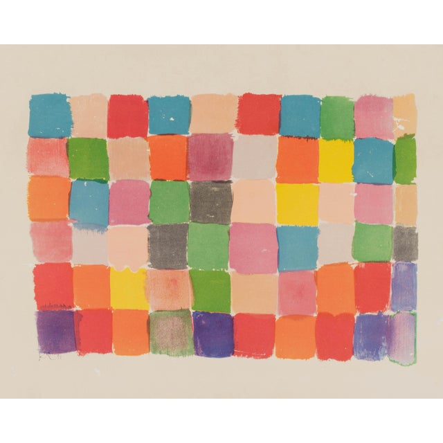 1950s Original Paul Klee Mid-Century Lithograph Exhibition Poster, 1955 For Sale - Image 5 of 9