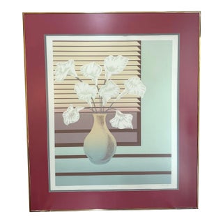 Del Valle Postmodern Calla Lily Original Print For Sale