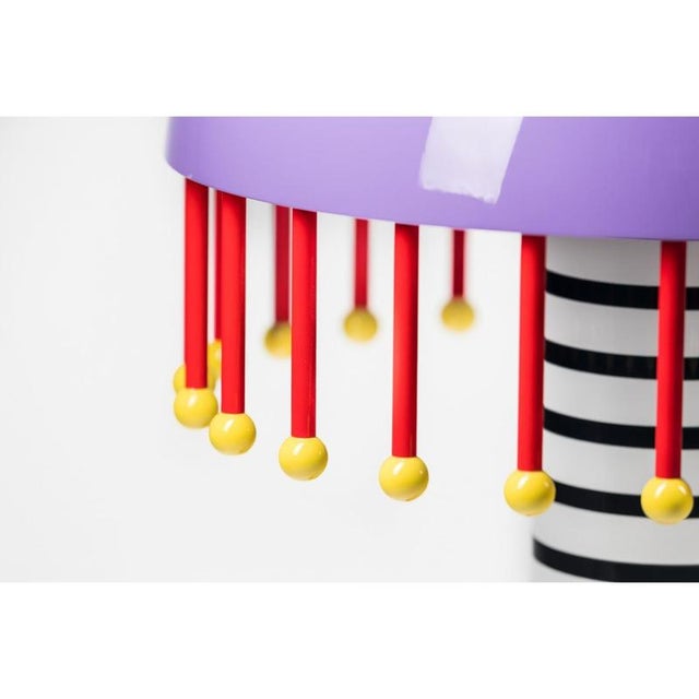 Josephine Table Lamp in Powder-Coated Aluminum by Altreforme For Sale - Image 4 of 13