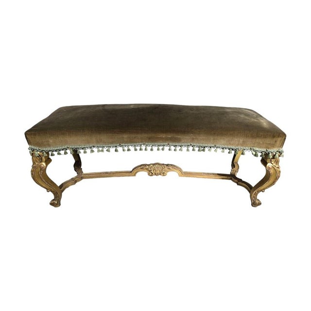French Bench, 1890 For Sale - Image 3 of 12