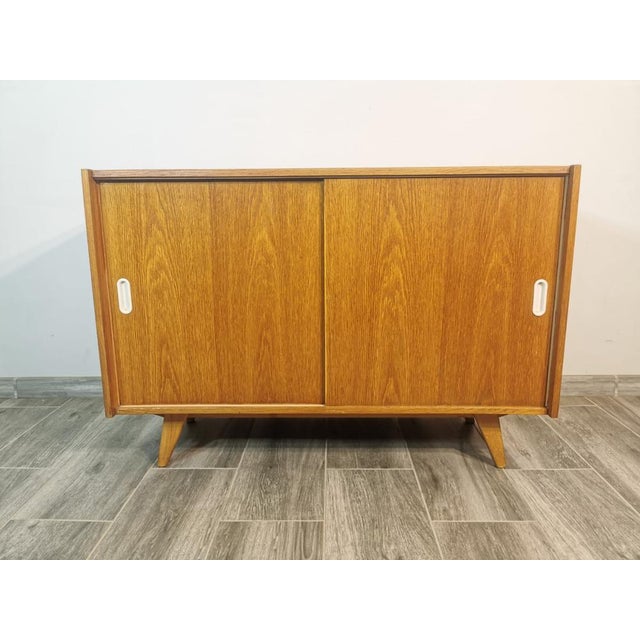 Brown Sideboard by Jiri Jiroutek for Interier Praha, 1960s For Sale - Image 8 of 18