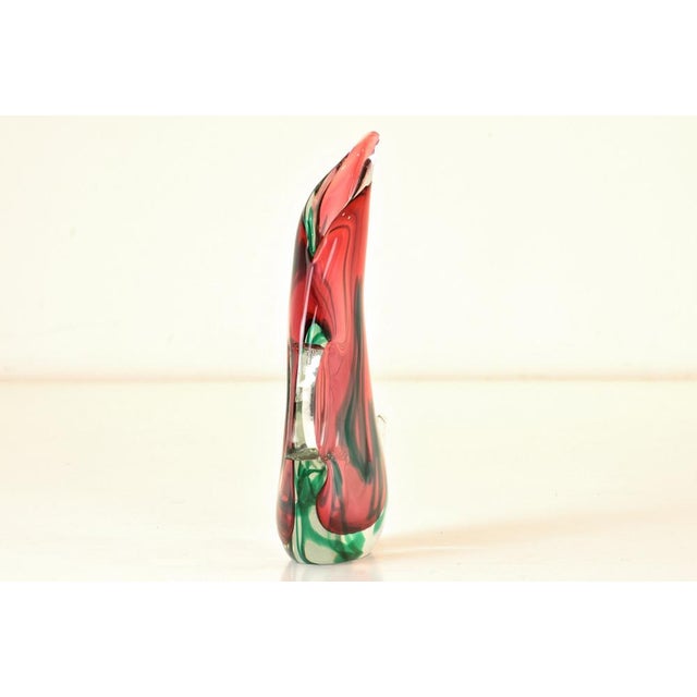 Italian Vase in Murano, 1950s For Sale - Image 4 of 10