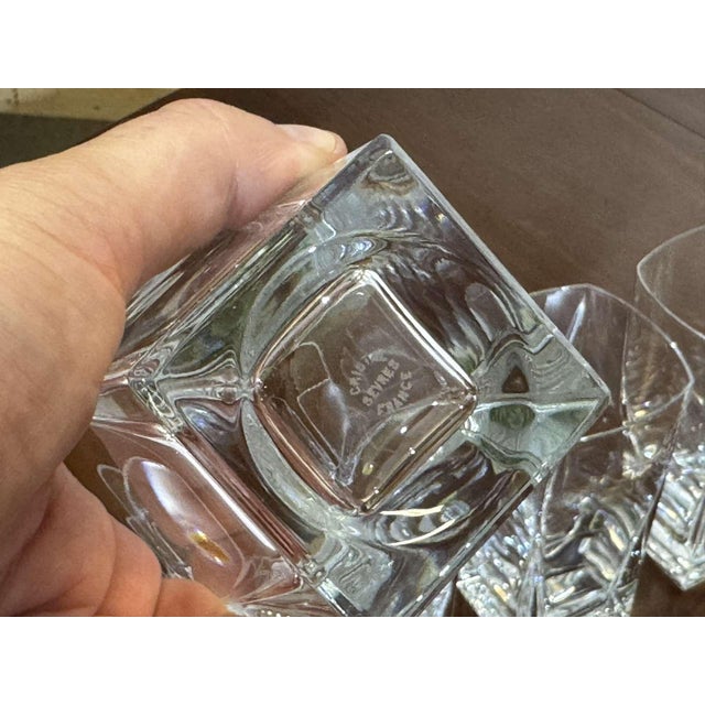 Crystal Orangeade Glasses from Sèvres, Set of 6 For Sale - Image 6 of 8