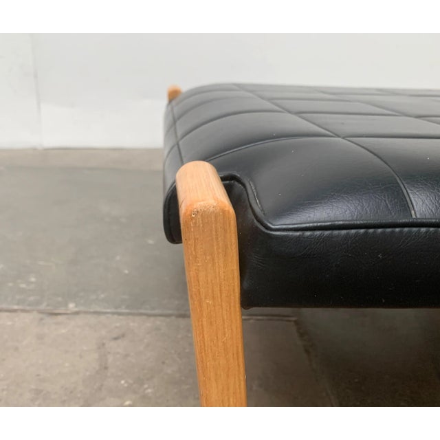 Mid-Century Finnish Pulkka Lounge Chair Stool by Ilmari Lappalainen for Asko For Sale - Image 14 of 18