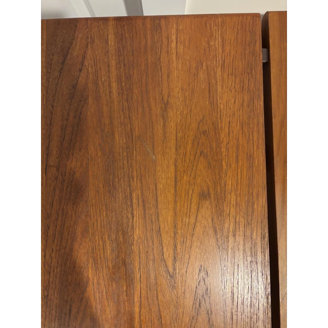 Brown 1960s Glostrup Møbelfabrik Solid Teak Dining Table by Grete Jalk For Sale - Image 8 of 8