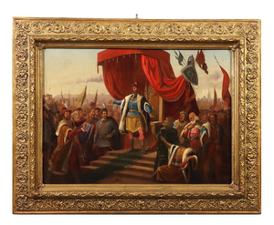 Historical Subject, Oil on Canvas