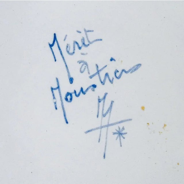 Ceramic Bowls in Ceramics from Merget to Moustiers. France, 1920s For Sale - Image 7 of 8