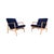 This pair of armchairs, Model 300-139, is a beautiful representation of Scandinavian Modern design, combining minimalism,...