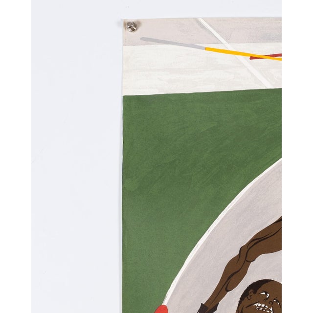 Black Olympics Serigraph Poster by Jacob Lawrence, 1972 For Sale - Image 8 of 9