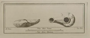Nicola Vanni, Ancient Roman Still Life, Etching, 18th Century