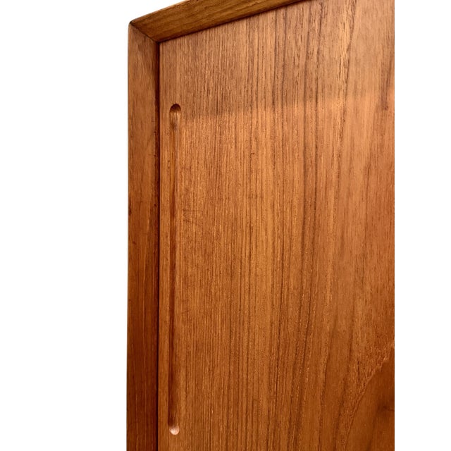 Low Teak Sideboard by Svend Aage Rasmussen for Alderlyst Møbelfabrik, Denmark, 1960s For Sale - Image 10 of 17