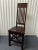 Antique Art & Crafts Carved Mahogany Side Chair in the Style of Rohlfs, Liberty England For Sale - Image 9 of 9
