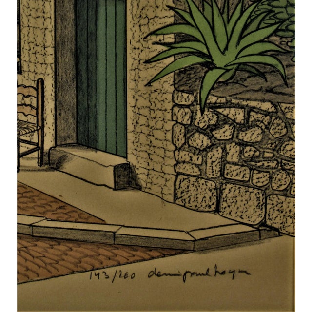 Denis Paul Noyer, Village de Provence, Circa 1970 For Sale - Image 4 of 6