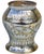 Mid 20th Century Early 20th Century Handmade Moorish Silver Vase W/ Brass Floral Engravings For Sale - Image 5 of 9