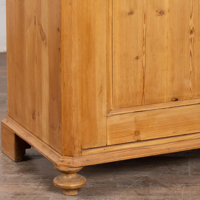 Brown 19th Century Danish Pine Sideboard Cabinet For Sale - Image 8 of 13