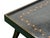 Black Vintage Black Slayed Legs Rectangular Low Coffee Table For Sale - Image 8 of 13