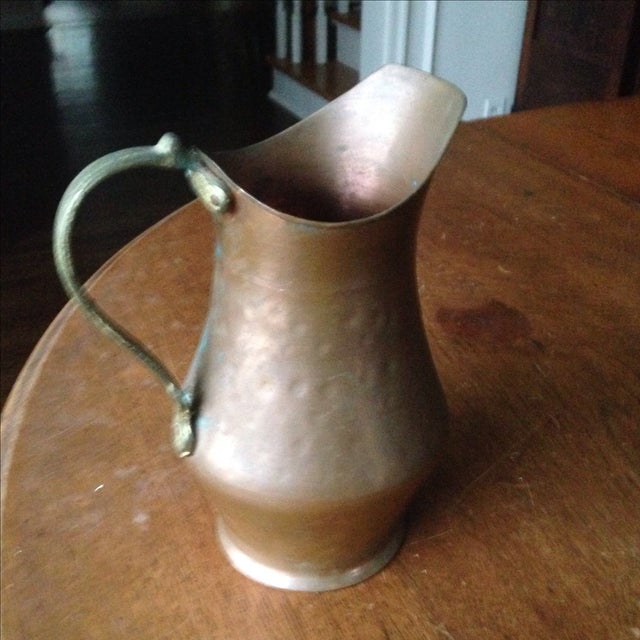 Vintage Copper Pitcher Chairish
