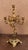 Metal Early 20th Century Carriage Clock With Deer And Candlesticks In Gilt Bronze For Sale - Image 7 of 13