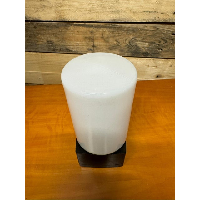 Czech Bakelite and Opaline Bathroom Wall Light, 1970s For Sale - Image 6 of 11