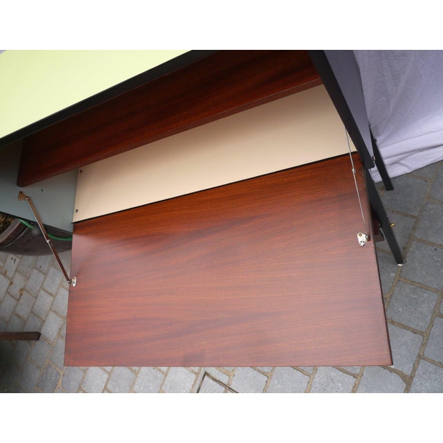 Wood Vintage Vertical Secretary, 1950s For Sale - Image 7 of 12