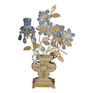Table Lamps with Parrots and Urns from Maison Bagùes, 1950s For Sale