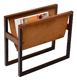 Danish Rosewood Magazine Holder