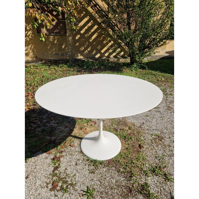 Round Tulip Table by Eero Saarinen for Knoll Inc. / Knoll International, 1970s For Sale - Image 10 of 14