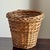 Mid-20th Century Rustic European-Style Wicker Wastepaper Basket For Sale - Image 16 of 16