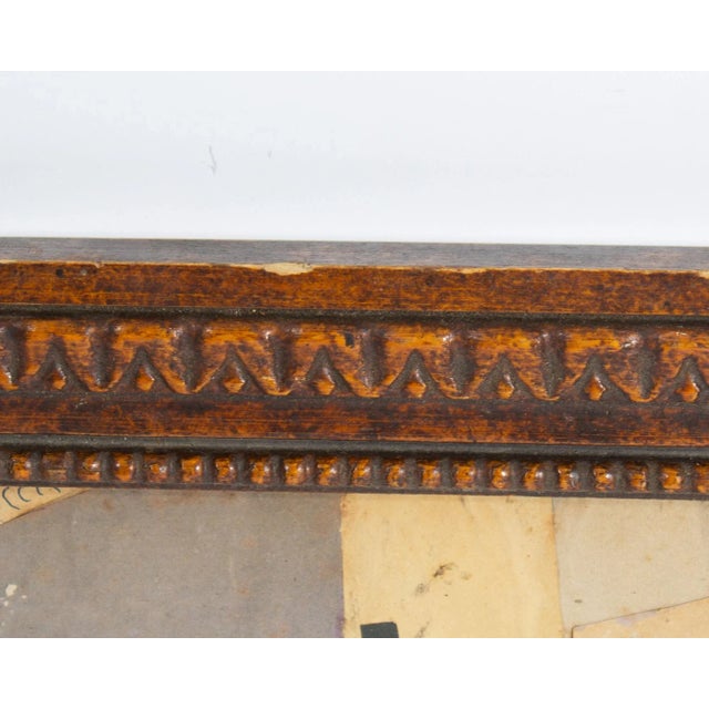 Paper David Sinclair Nixon 1961 Signed Cityscape Paper Collage For Sale - Image 7 of 9