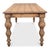 Farmhouse Farmhouse Dining Table in Reclaimed Pine with Turned Legs For Sale - Image 3 of 12