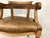 Beige Louis Philippe Office Chair in Oak, 1800s For Sale - Image 8 of 16