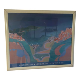 Max Hayslette New York Art Exposition 1987 For Sale