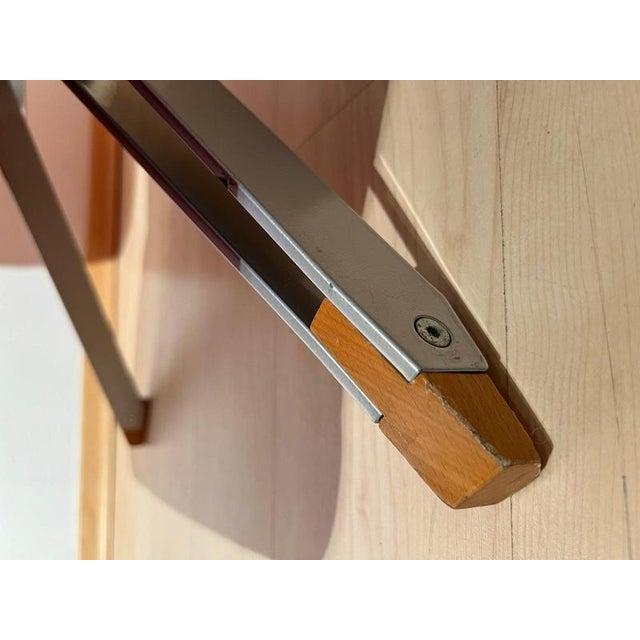 Postmodern Convertible Sofa in Red Fabric attributed to Bonaldo, Italy, 1980s For Sale - Image 15 of 18