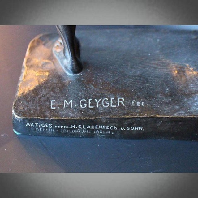 Vintage The Archer by Ernst Moritz Geyger, 1890s For Sale - Image 5 of 6