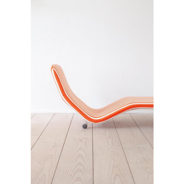 Red F10-001 Chaise Longue by Antti Nurmesniemi & Vuokko Eskolin-Nurmesniemi for Vuokko, Finland, 1968 For Sale - Image 8 of 14