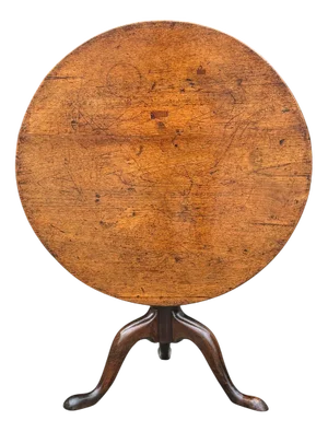 18th Century George III Tilt-Top Tripod Table, 1790