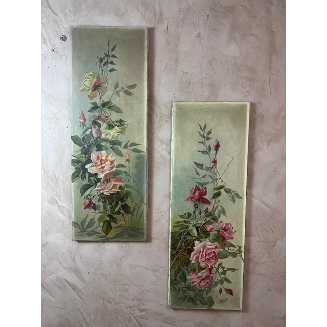 M. Nuguet, Untitled, 1920s, Oil on Canvas For Sale - Image 10 of 13