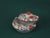 This is an antique Japanese Satsuma covered dish bowl and lid, made of porcelain and hand-painted in red and gold. It...