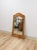 Hollywood Regency Coastal Pencil Reed Tall Arched Rectangular Wall Mirror, Woven Wood Frame Boho Wall Mirror For Sale - Image 3 of 10