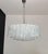 Large Murano Glass Chandelier in White Alabaster Glass Tube, 1990s For Sale - Image 18 of 18