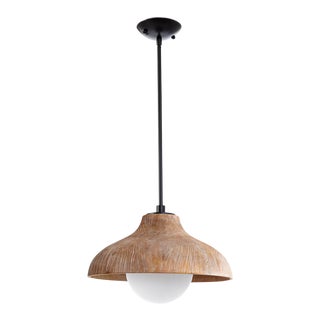 Regina Andrew Surfside Wood Pendant, Natural For Sale