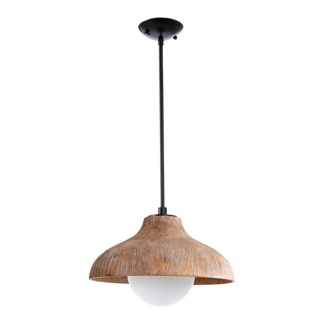 Regina Andrew Surfside Wood Pendant, Natural For Sale