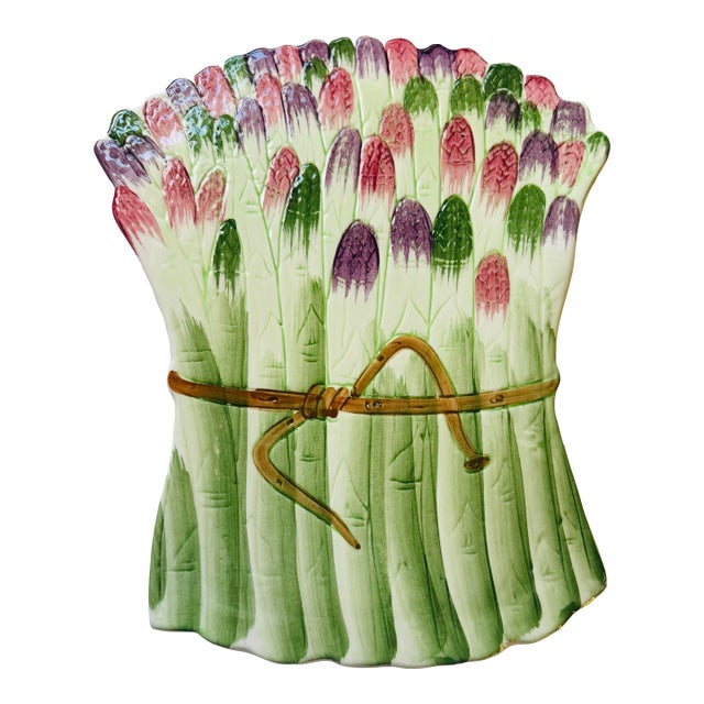 Large Late 20th Century Asparagus Trivet or Wall Decor, Made in Italy For Sale