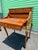 1970s French Louis XV Style Burl Wood Cylinder Roll Top Writing Desk With Brass Gallery and Ormolu Mounts For Sale - Image 10 of 12