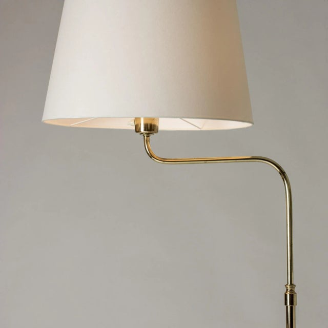 1950s Mid-Century Scandinavian Floor Lamp from Nk, 1950s For Sale - Image 5 of 9